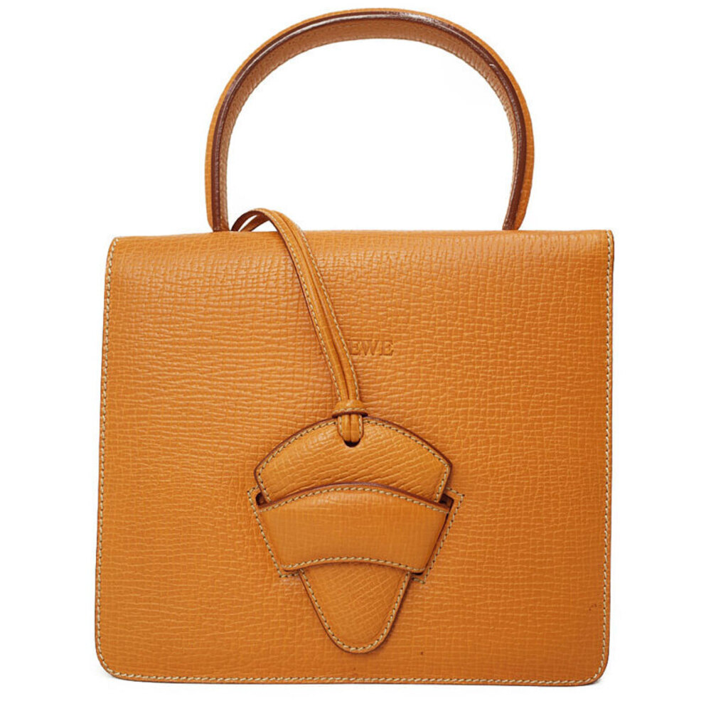 LOEWE Barcelona 2way Handbag Leather Shoulder Bag